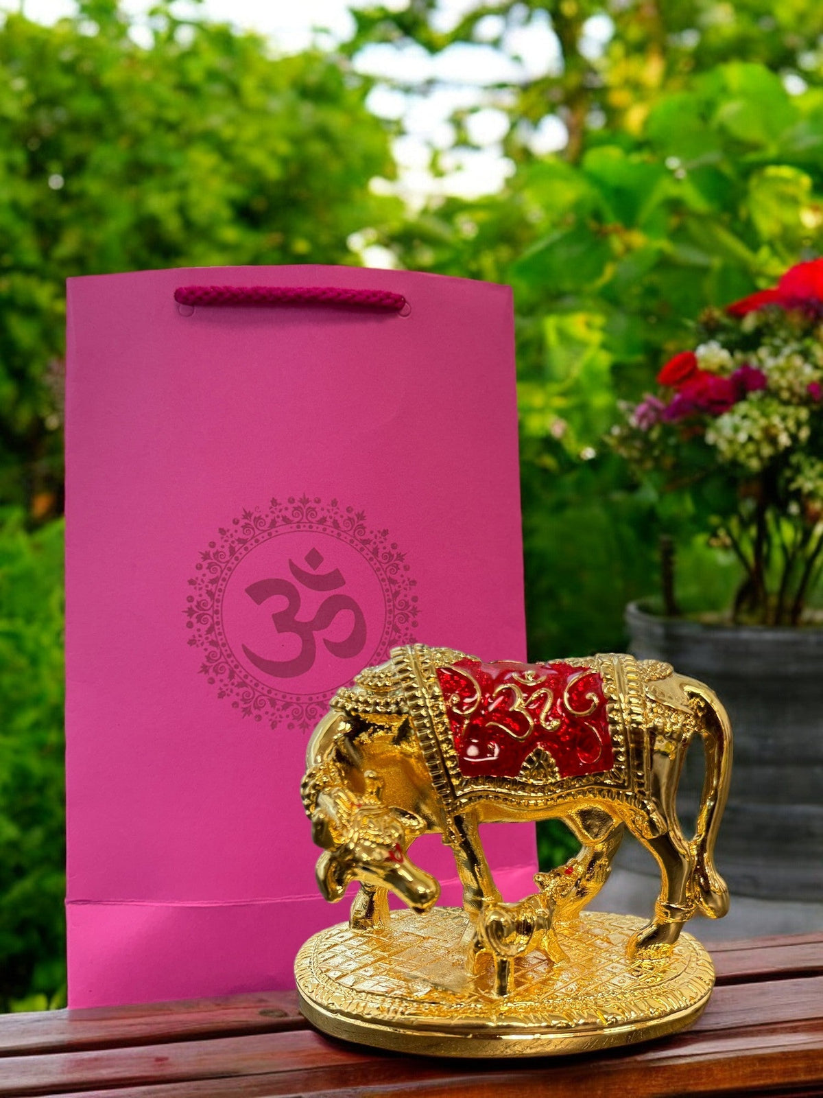 OM Paper Gift Bag, Set of 10 Favors & Return Gifts La Vie Bien OM Paper Gift Bag, Set of 10