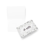 Om Shanti ॐ शांति Greeting card, Hindi script, blank inside with envelope Greeting card La Vie Bien Om Shanti ॐ शांति Greeting card, Hindi script, blank inside with envelope