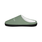 Oma weiß es am besten sage green slippers Slippers La Vie Bien Oma weiß es am besten sage green slippers