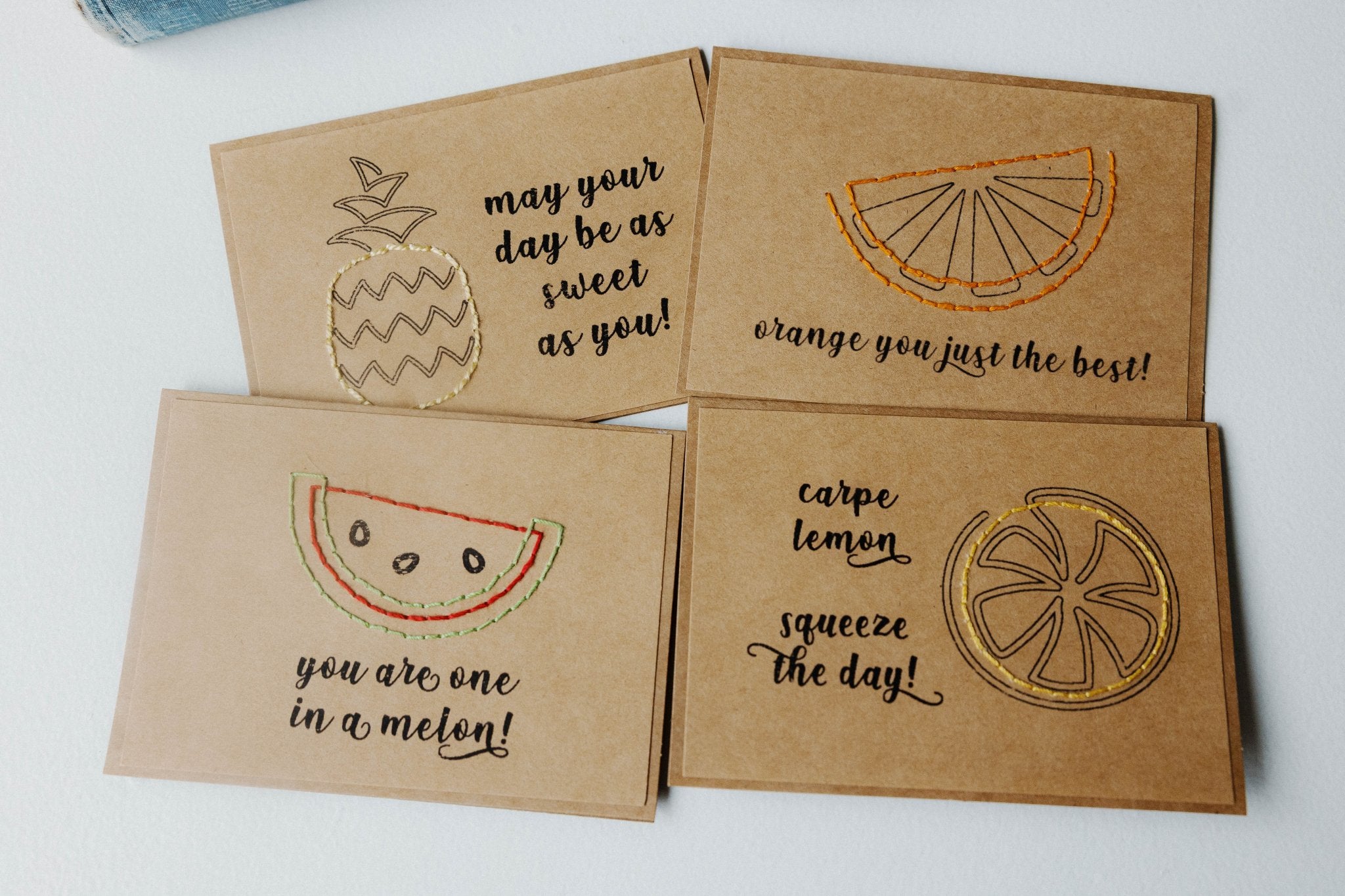 One in a Melon Fruity Greeting Cards Greeting Cards La Vie Bien One in a Melon Fruity Greeting Cards