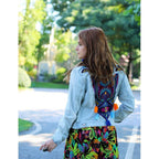One - of - a - Kind Embroidered Tween Flower Denim Fringe Jacket - Thailand Apparel La Vie Bien One - of - a - Kind Embroidered Tween Flower Denim Fringe Jacket - Thailand