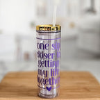 One Sip Closer to Getting My Life Together Funny Acrylic Tumbler Drinkware La Vie Bien One Sip Closer to Getting My Life Together Funny Acrylic Tumbler