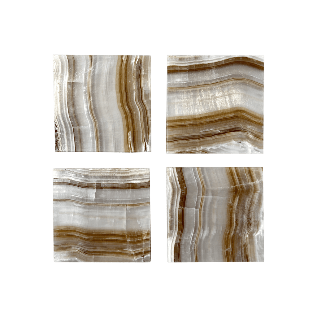 Onyx Coasters - Caramels
