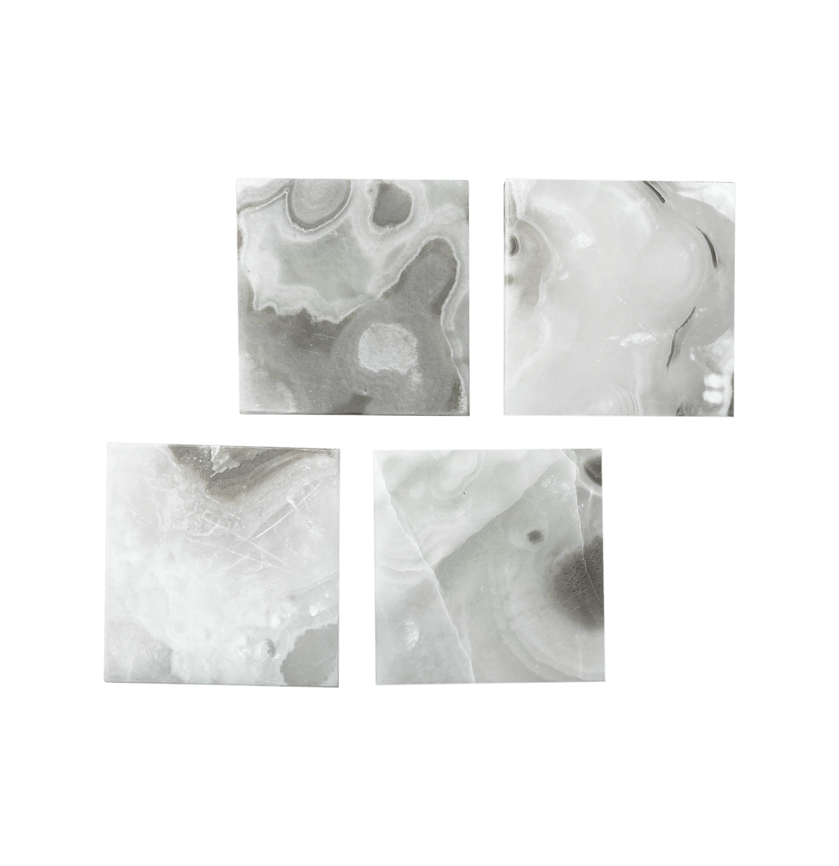 Onyx Coasters - Gray