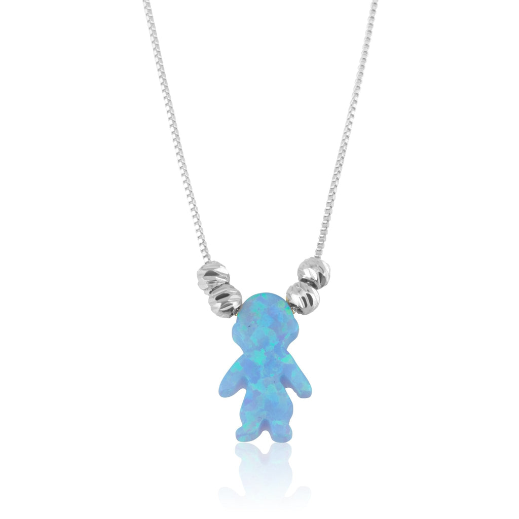 Opal Boy Necklace La Vie Bien Opal Boy Necklace