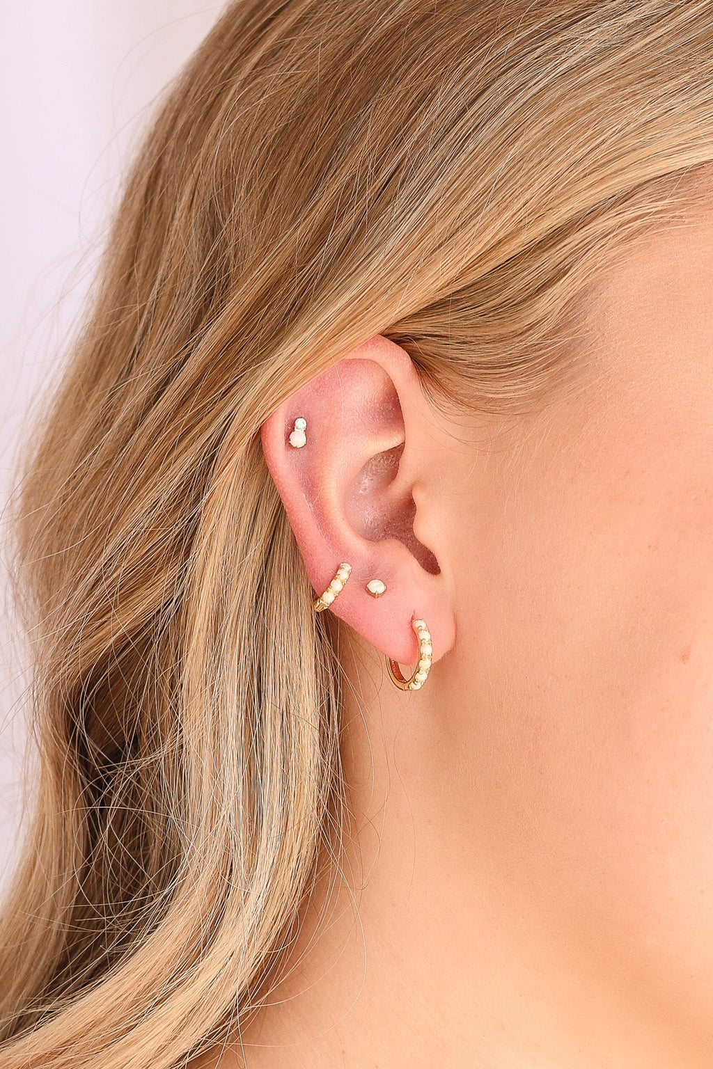 Opal Gem Flat Back leave in La Vie Bien Opal Gem Flat Back