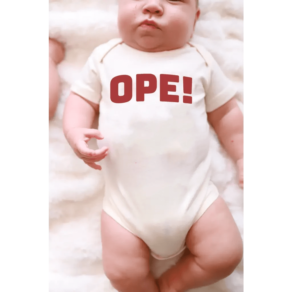 Ope! Midwest Baby Onesie