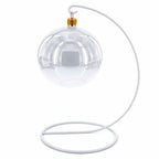 Open Frame White Painted Metal Ornament Display Stand 9.2 Inches Ornament Stands La Vie Bien Open Frame White Painted Metal Ornament Display Stand 9.2 Inches
