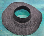 Open - Top Wide Brim Palm Leaf Sun Hat – Handmade Straw Hat in 7 Colors | 17" Total Width | Breezy Summer Shade Hat Hats La Vie Bien Open - Top Wide Brim Palm Leaf Sun Hat – Handmade Straw Hat in 7 Colors | 17" Total Width | Breezy Summer Shade Hat