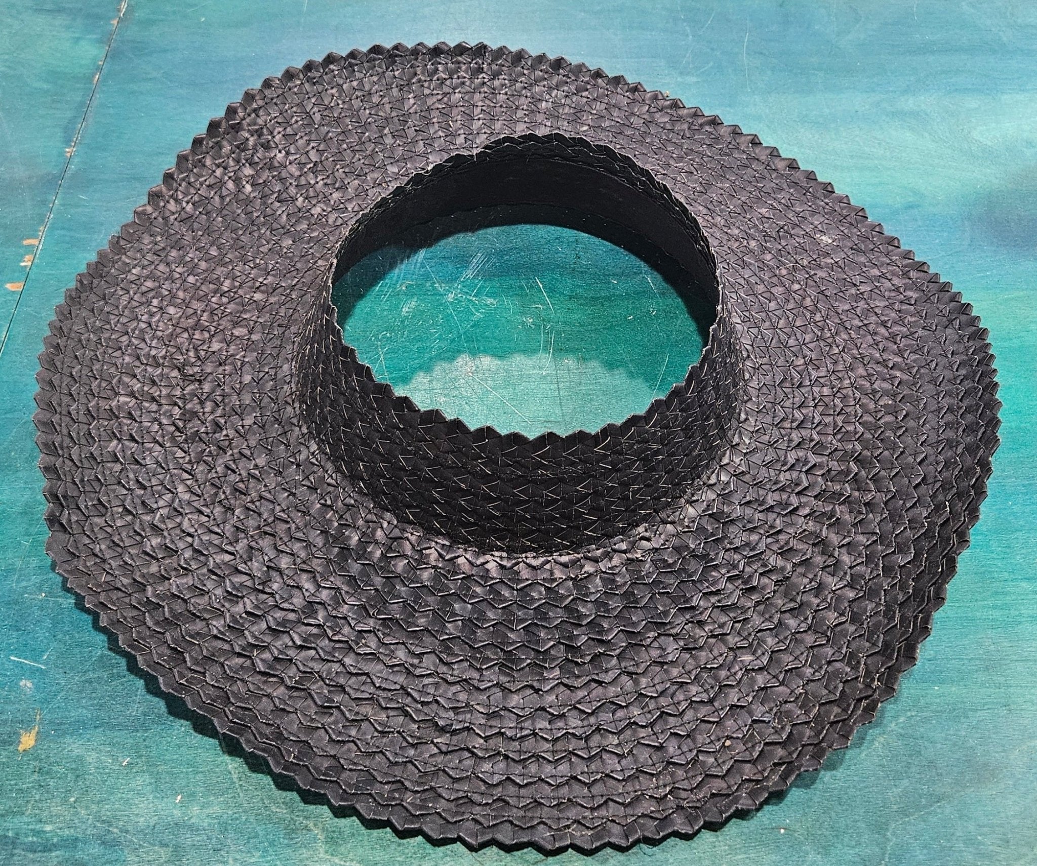 Open - Top Wide Brim Palm Leaf Sun Hat – Handmade Straw Hat in 7 Colors | 17" Total Width | Breezy Summer Shade Hat Hats La Vie Bien Open - Top Wide Brim Palm Leaf Sun Hat – Handmade Straw Hat in 7 Colors | 17" Total Width | Breezy Summer Shade Hat