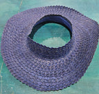 Open - Top Wide Brim Palm Leaf Sun Hat – Handmade Straw Hat in 7 Colors | 17" Total Width | Breezy Summer Shade Hat Hats La Vie Bien Open - Top Wide Brim Palm Leaf Sun Hat – Handmade Straw Hat in 7 Colors | 17" Total Width | Breezy Summer Shade Hat