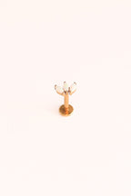 Ophelia Flat Back Stud leave in La Vie Bien Ophelia Flat Back Stud