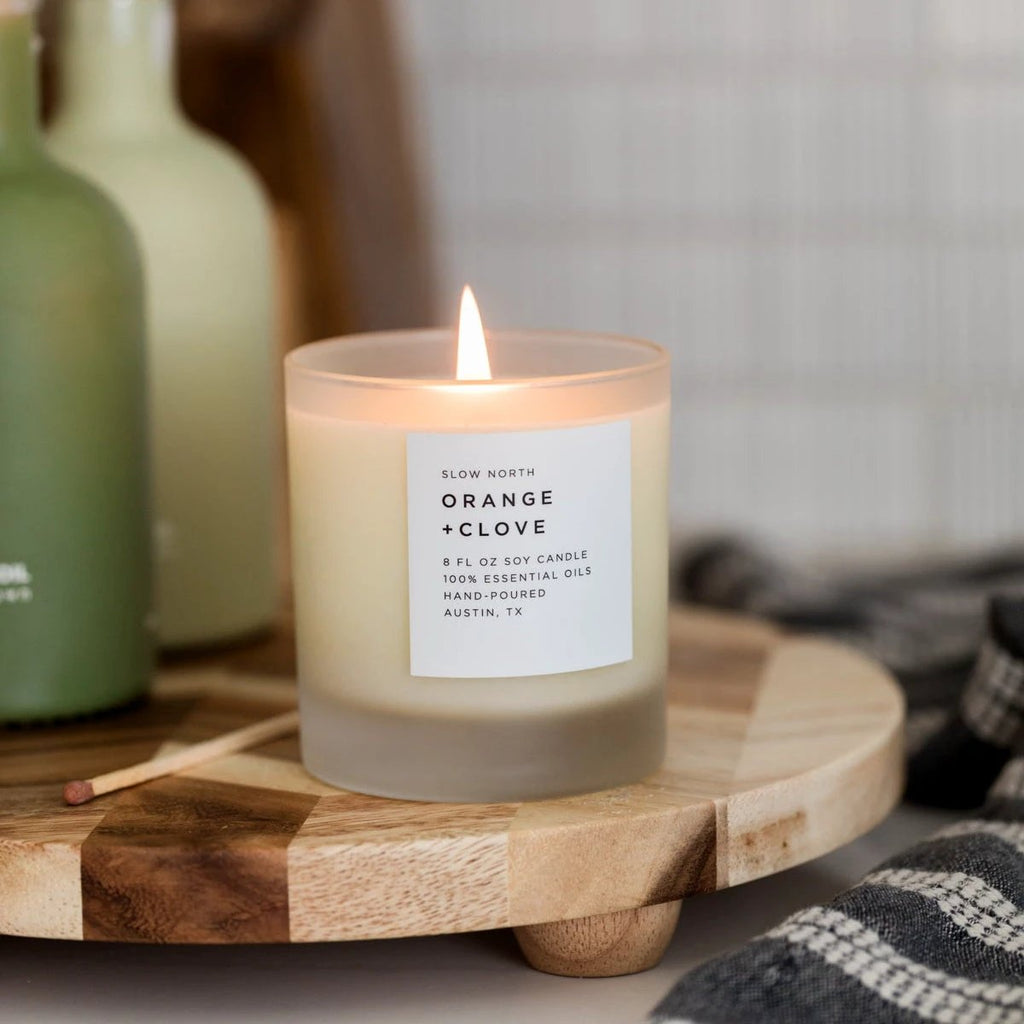 Orange + Clove - Signature Candle by Slow North