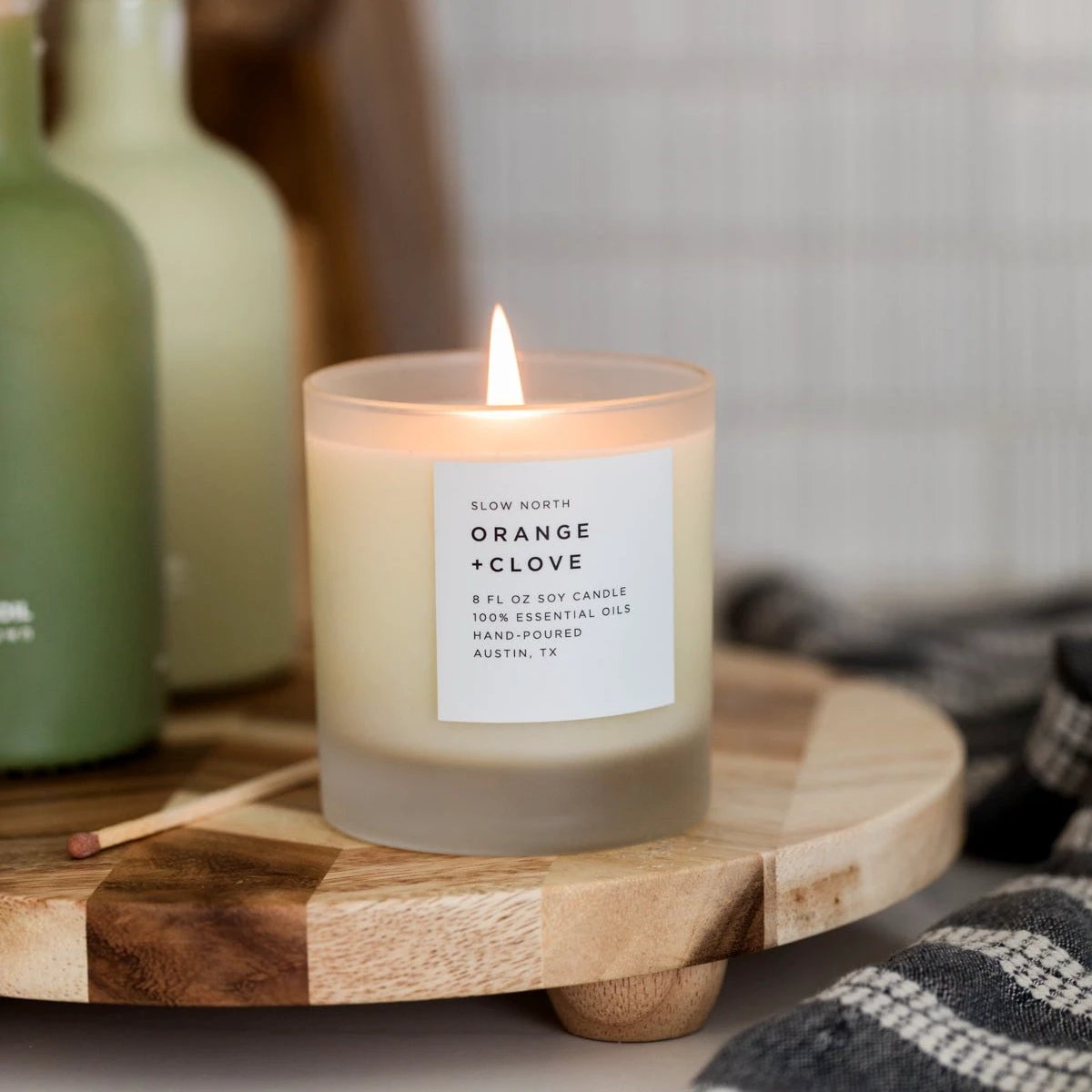 Orange + Clove - Signature Candle by Slow North