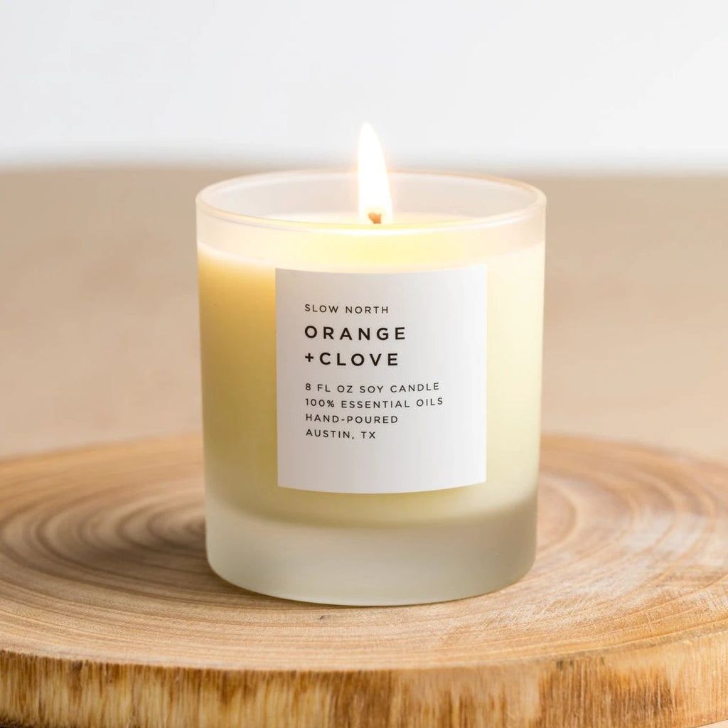 Orange + Clove - Signature Candle by Slow North