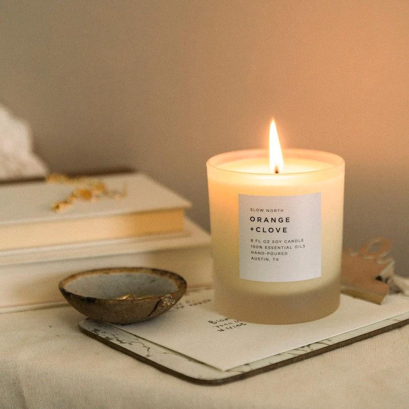Orange + Clove - Signature Candle by Slow North