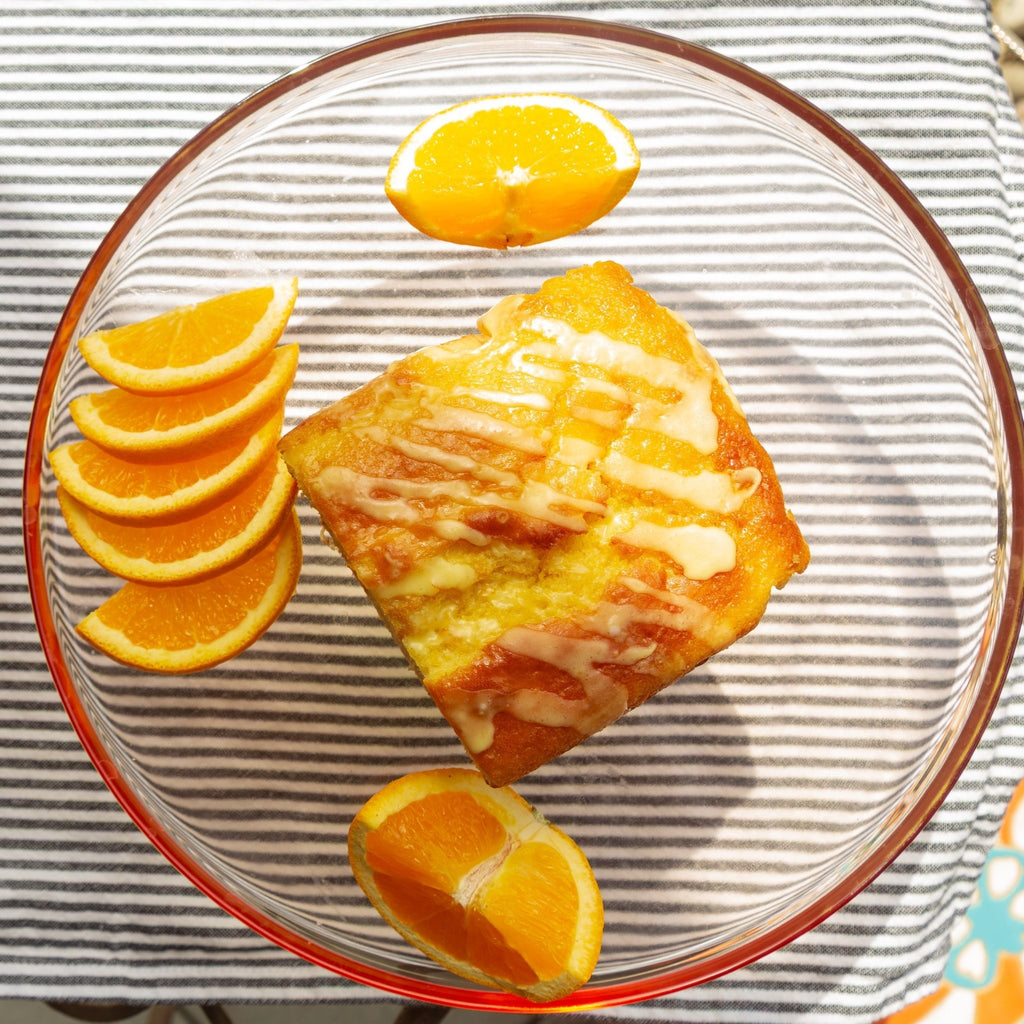 Orange Glazed Mimosa Cake - Gluten Free Gluten Free La Vie Bien Orange Glazed Mimosa Cake - Gluten Free