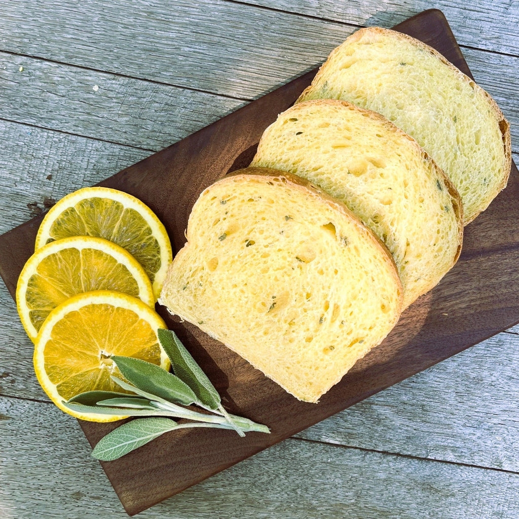 Orange & Sage Bread (Full Loaf) Vegan La Vie Bien Orange & Sage Bread (Full Loaf)