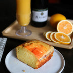 Orange Glazed Mimosa Cake