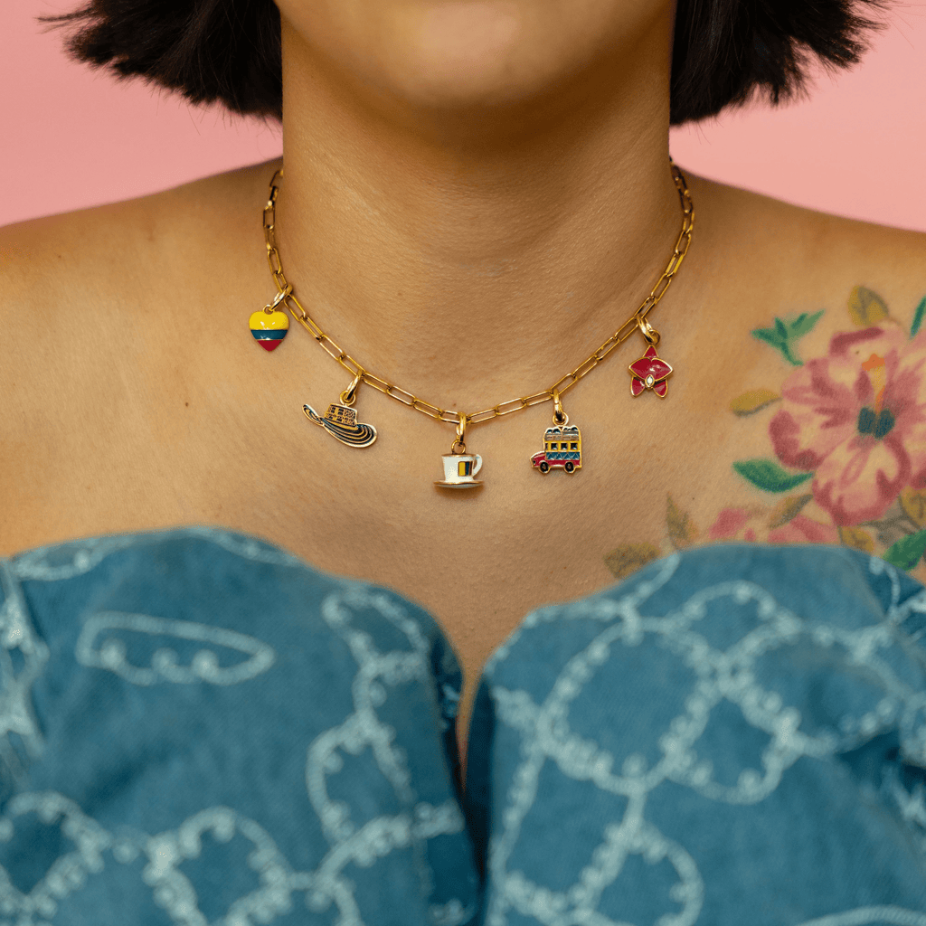 Orchid Charm - Colombian Charms Collection
