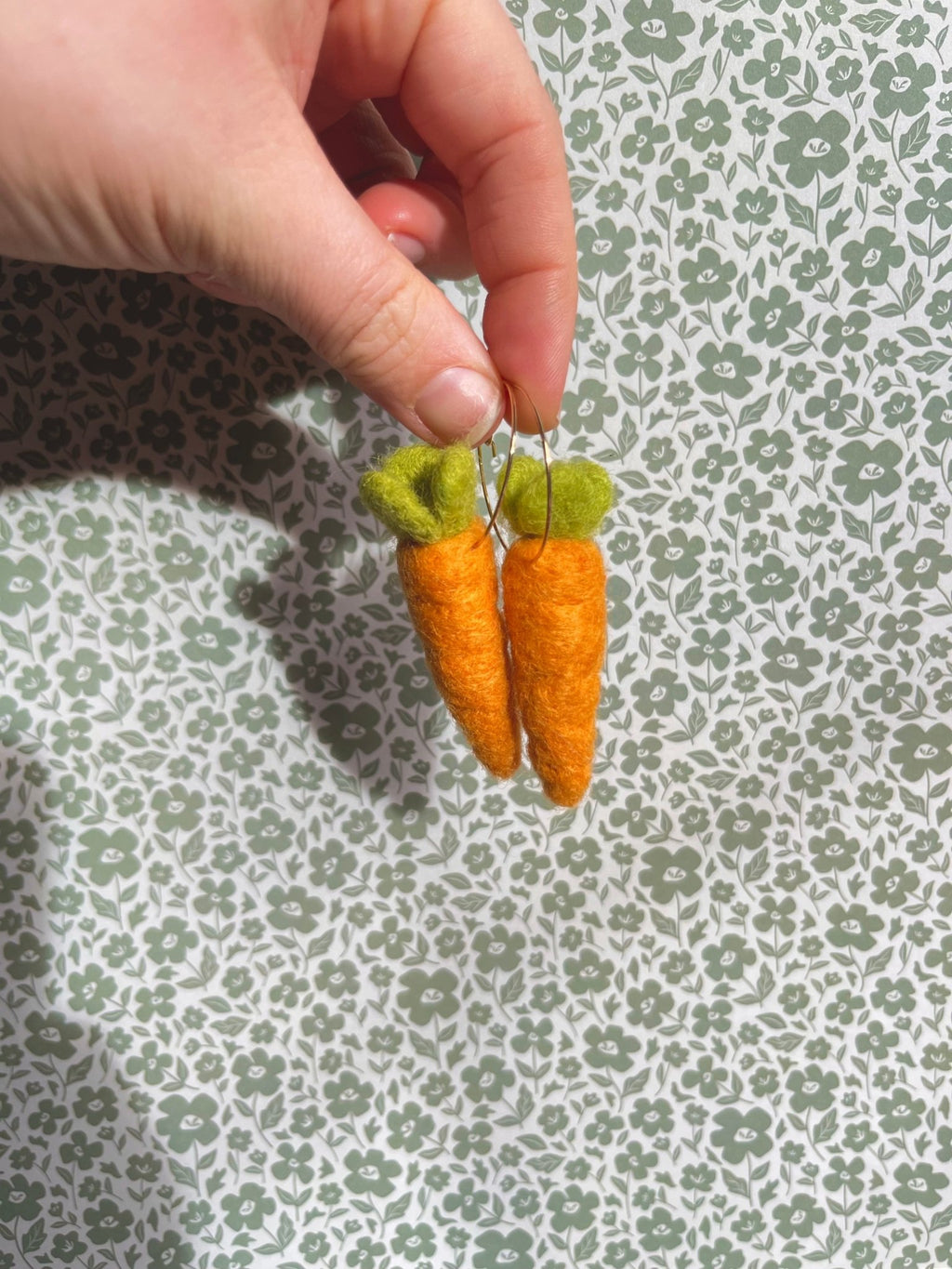 Organic Carrot Earring Earrings La Vie Bien Organic Carrot Earring