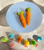Organic Carrot Earring Earrings La Vie Bien Organic Carrot Earring