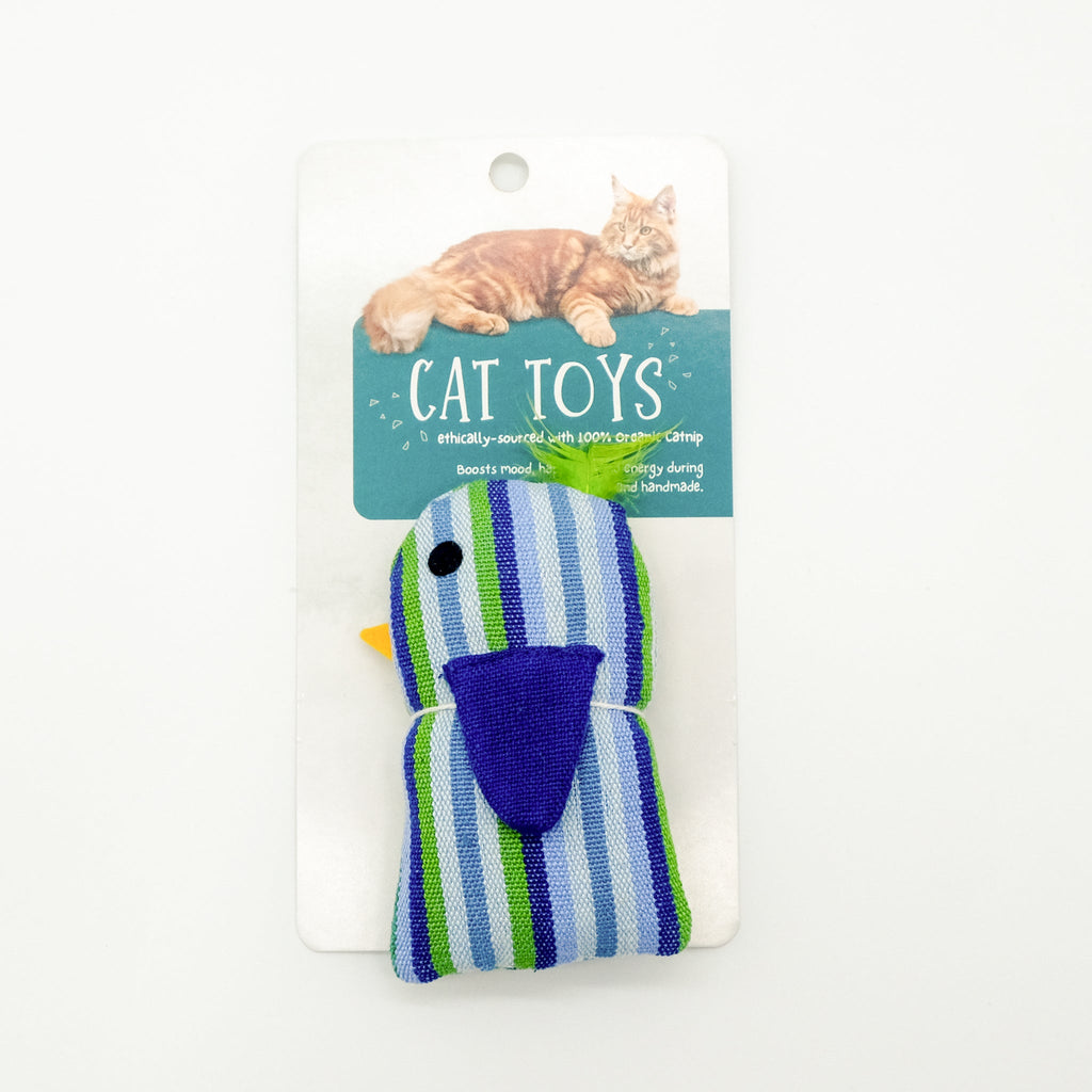 Organic Catnip Birdie Cat Toy Pet La Vie Bien Organic Catnip Birdie Cat Toy