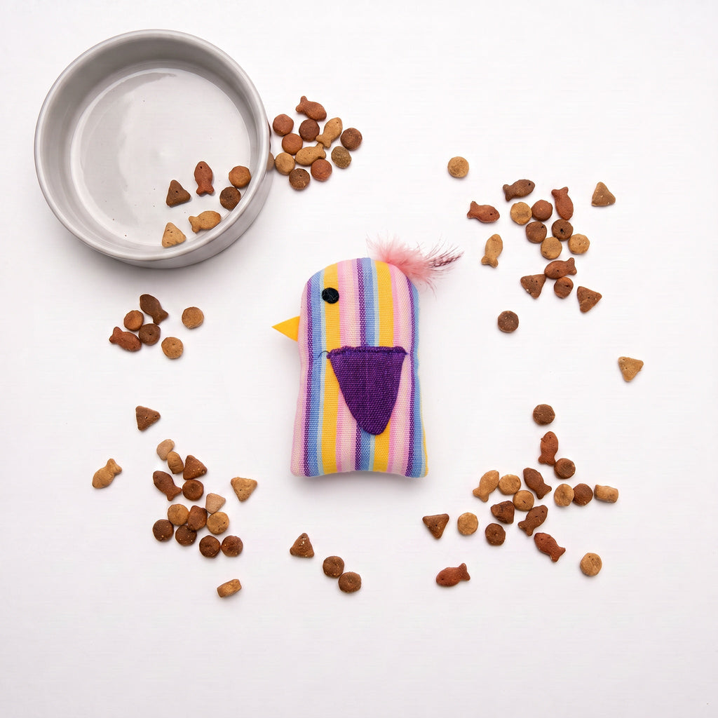 Organic Catnip Birdie Cat Toy Pet La Vie Bien Organic Catnip Birdie Cat Toy