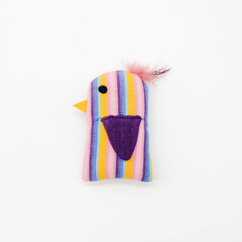 Organic Catnip Birdie Cat Toy Pet La Vie Bien Organic Catnip Birdie Cat Toy