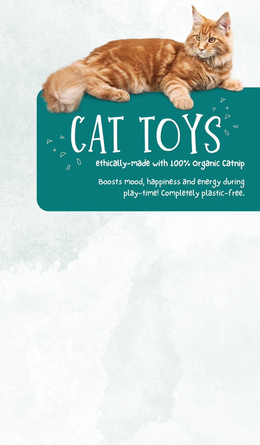 Organic Catnip Mice Pet La Vie Bien Organic Catnip Mice