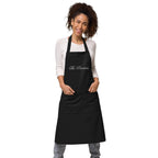 Custom family name Organic cotton apron by La Vie Bien