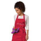 Custom family name Organic cotton apron by La Vie Bien