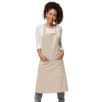 Custom family name Organic cotton apron by La Vie Bien