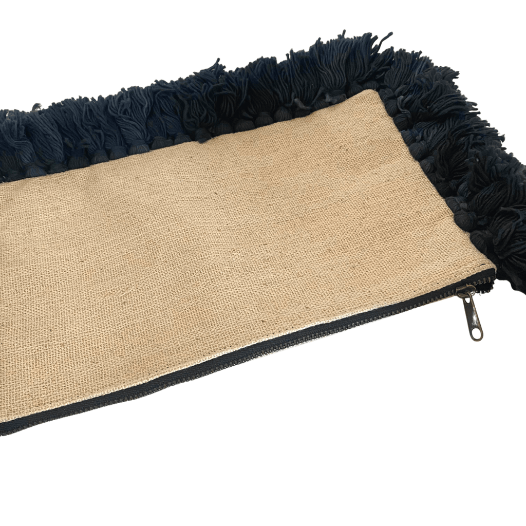 Organic Cotton Fringe Tassel Wristlet - Thailand Bags La Vie Bien Organic Cotton Fringe Tassel Wristlet - Thailand
