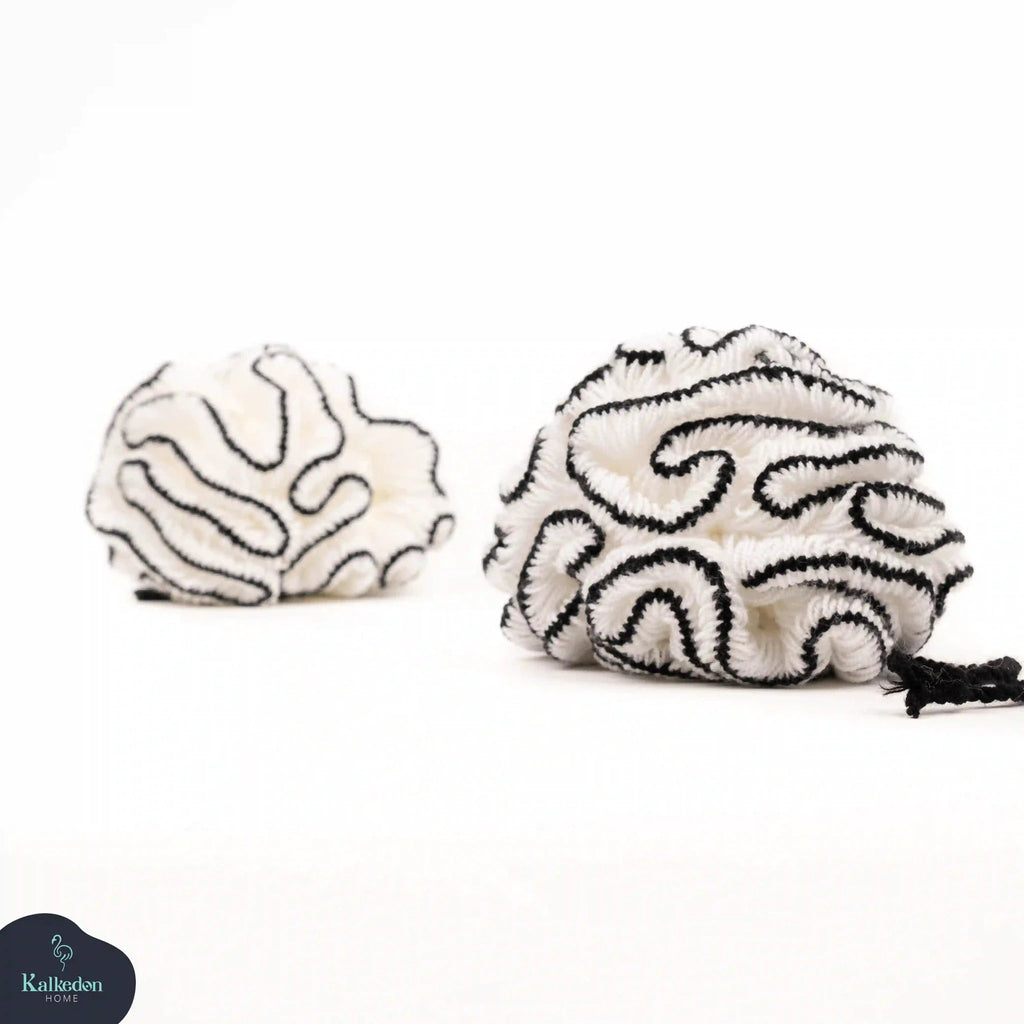 Organic Cotton Shower Pouf