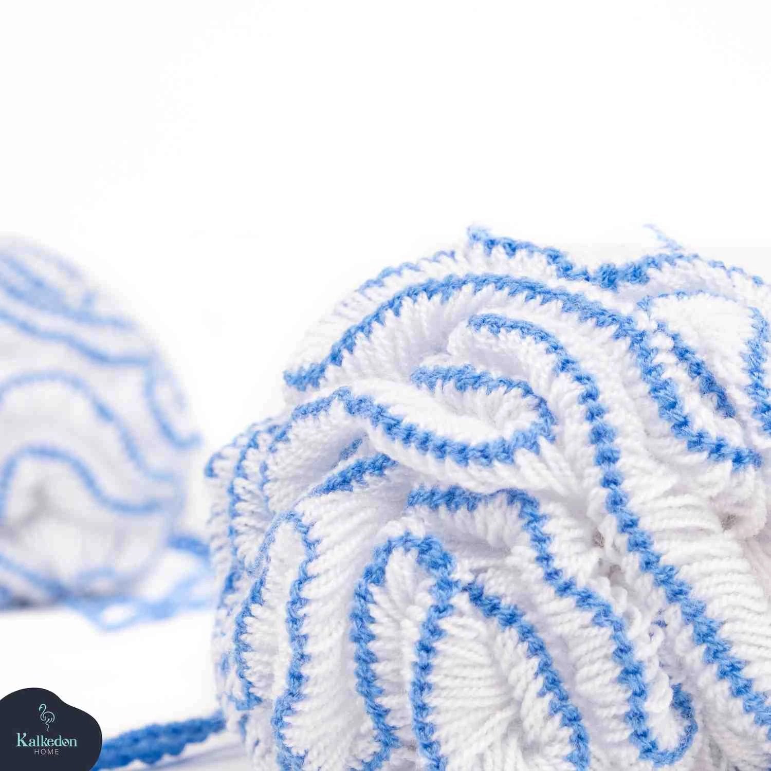 Organic Cotton Shower Pouf