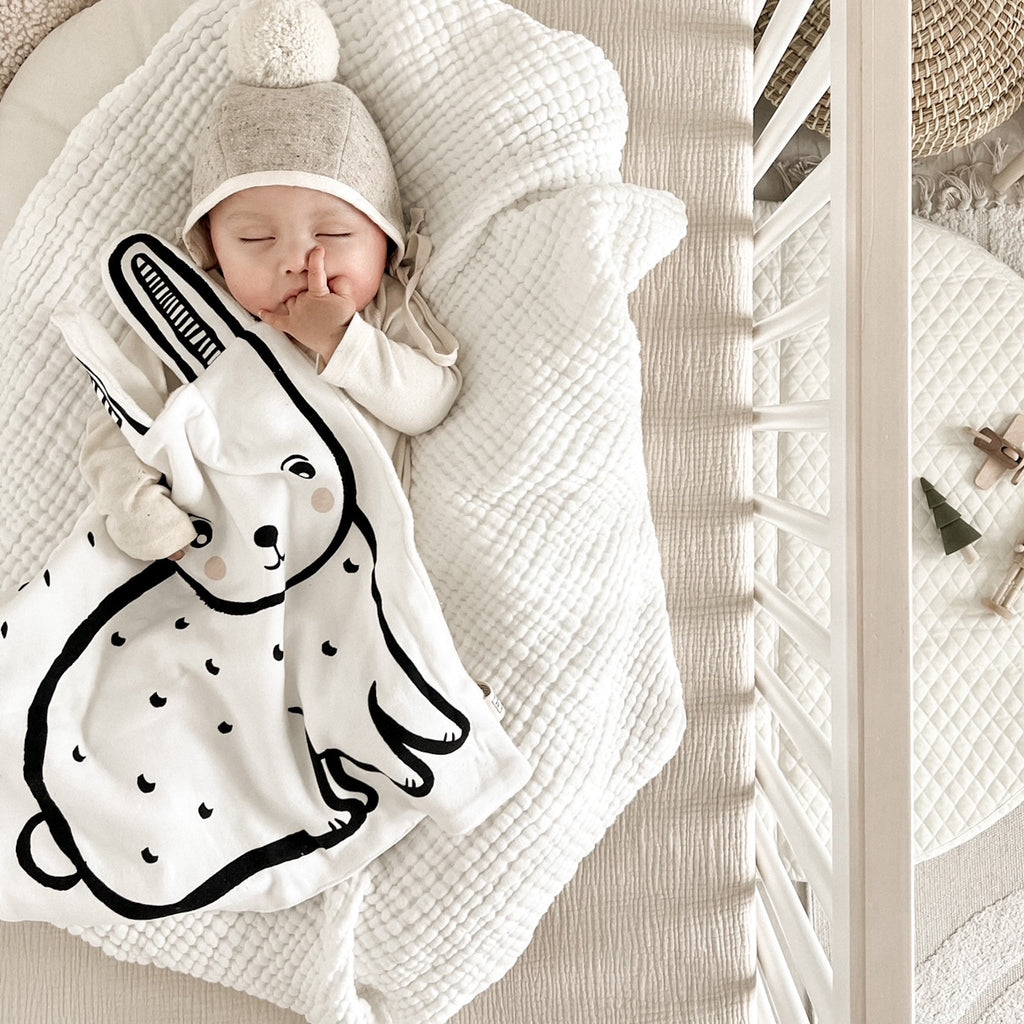 Organic Snuggle Blanket - Bunny Baby & Toddler La Vie Bien Organic Snuggle Blanket - Bunny