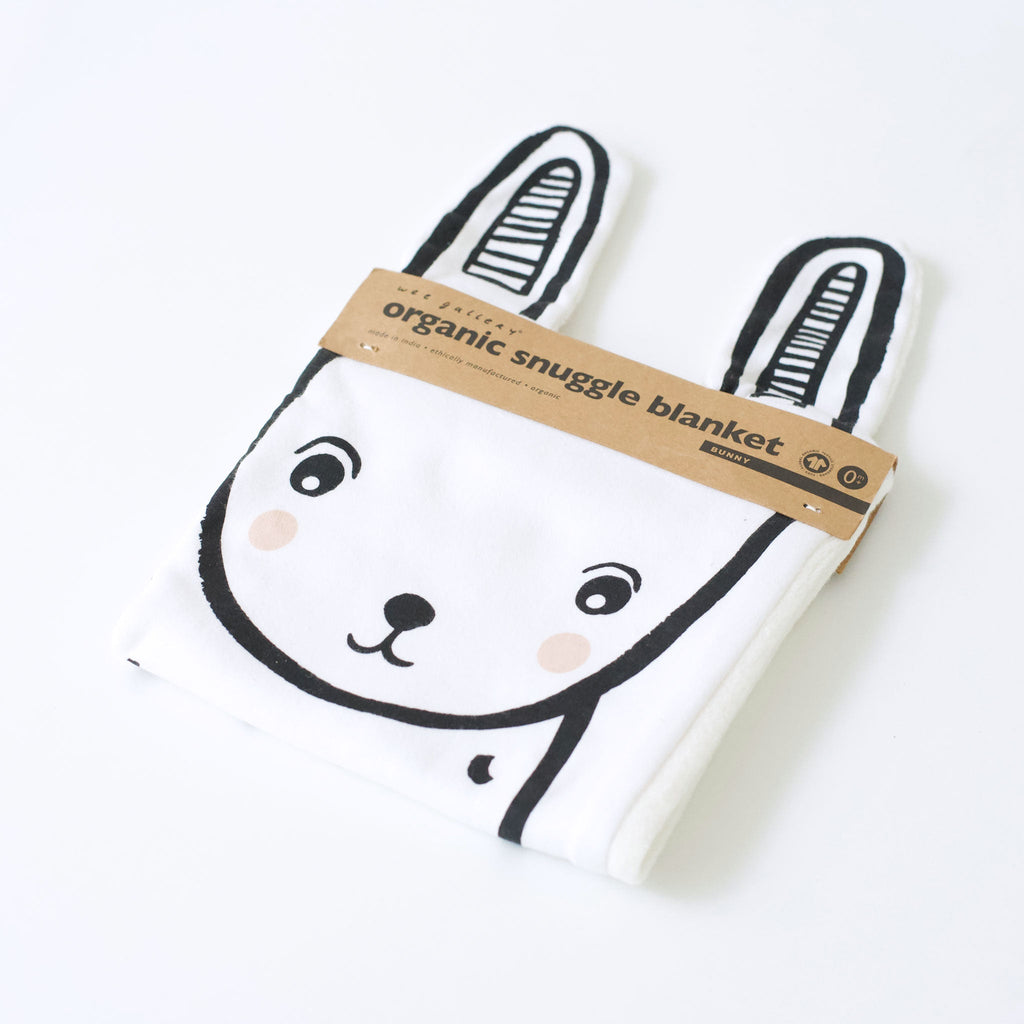 Organic Snuggle Blanket - Bunny Baby & Toddler La Vie Bien Organic Snuggle Blanket - Bunny