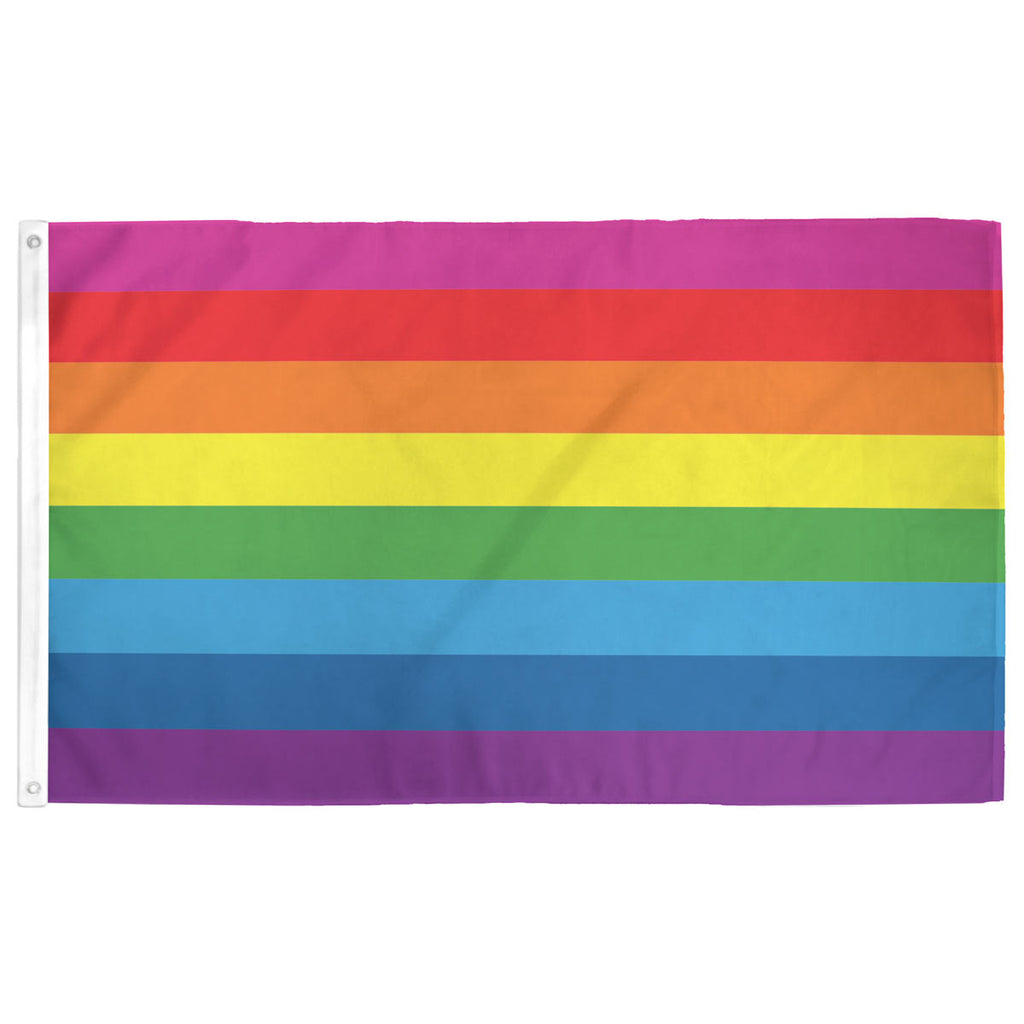 Original 8 Stripe Gilbert Baker Rainbow Pride Flag Flag La Vie Bien Original 8 Stripe Gilbert Baker Rainbow Pride Flag