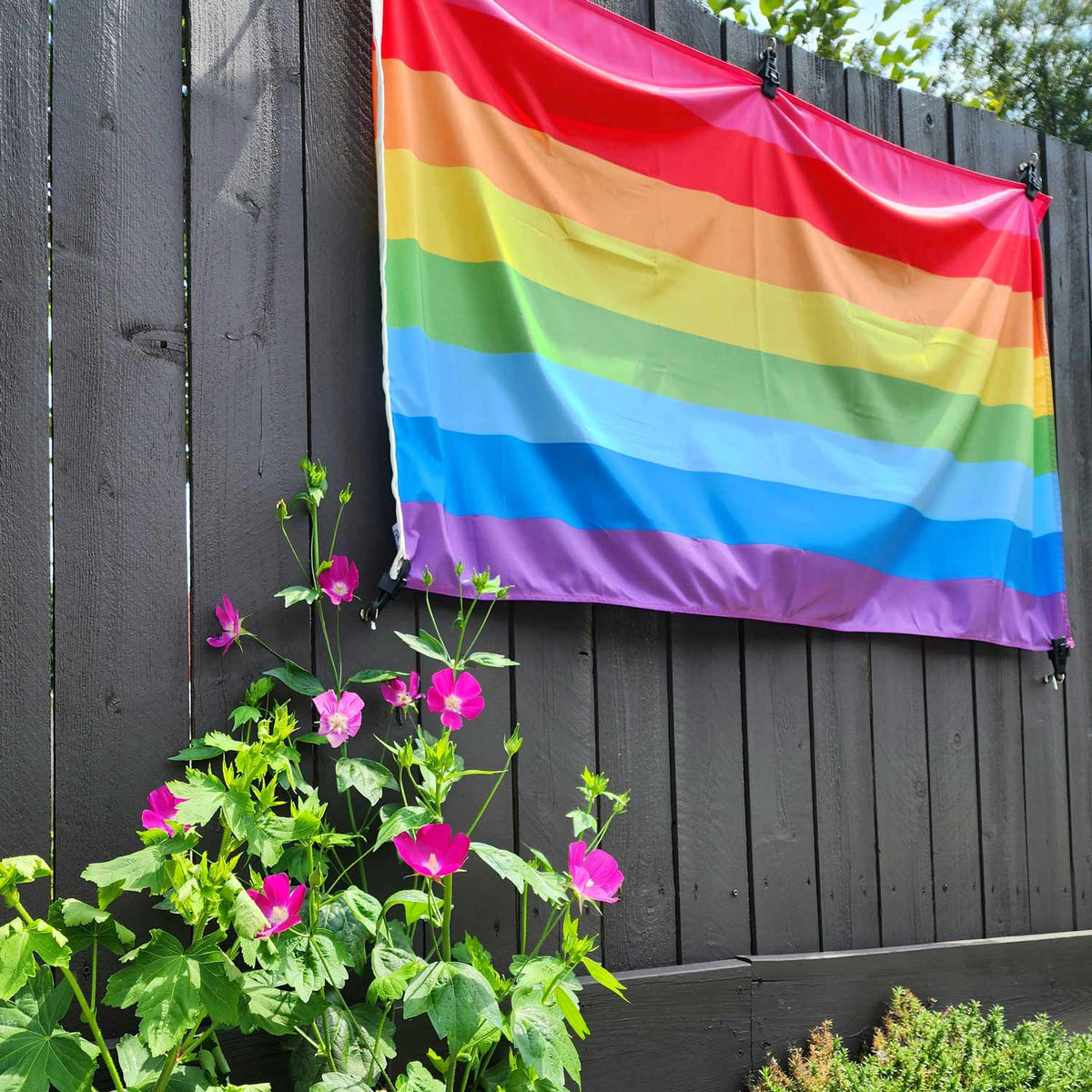 Original 8 Stripe Gilbert Baker Rainbow Pride Flag Flag La Vie Bien Original 8 Stripe Gilbert Baker Rainbow Pride Flag