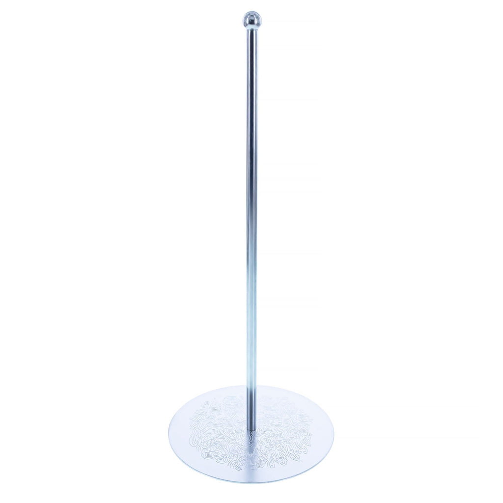 Ornate Silver Metal Rod Tree Topper Stand Display Stand 10 Inches Ornament Stands > Tree Topper Stands La Vie Bien Ornate Silver Metal Rod Tree Topper Stand Display Stand 10 Inches