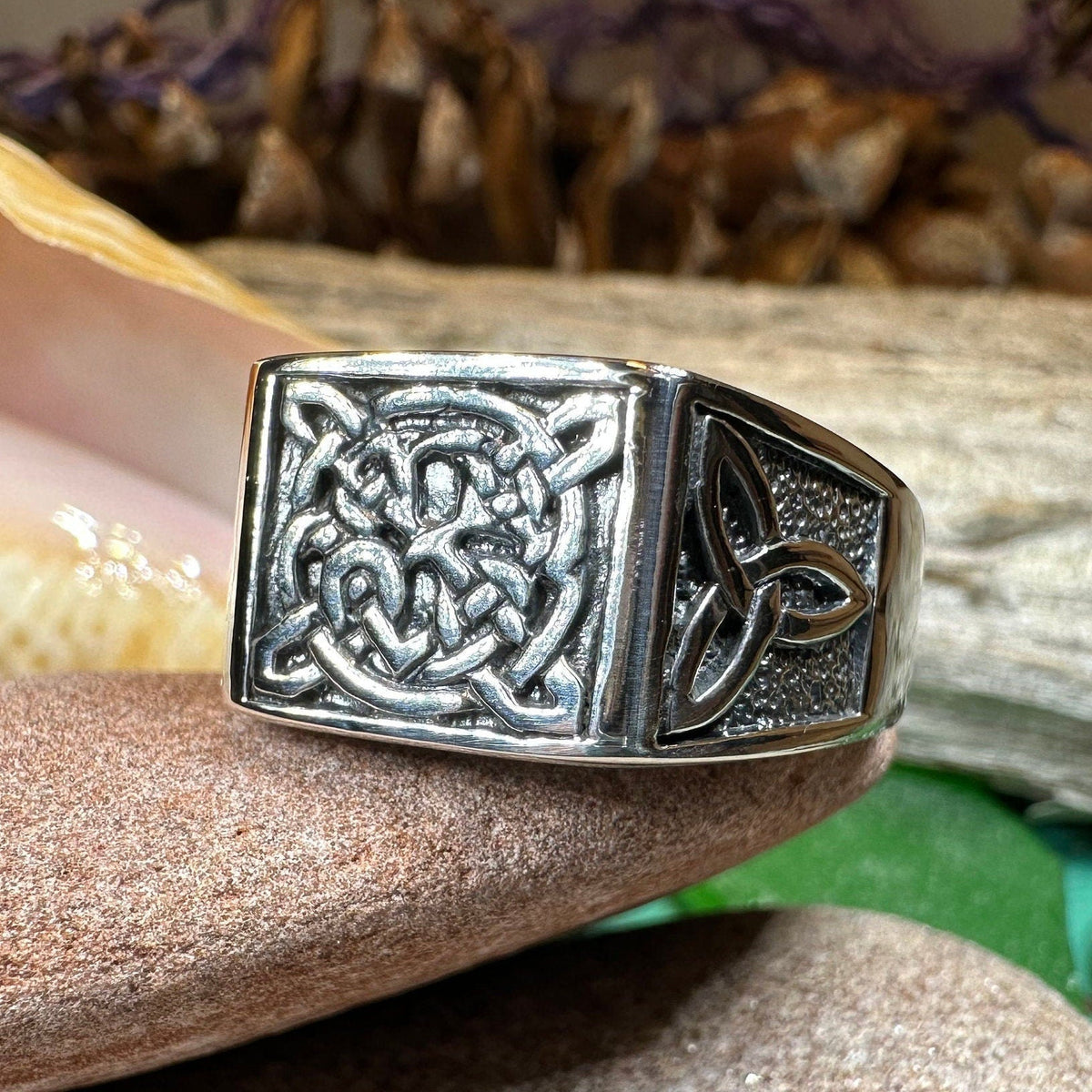 Orren Celtic Knot Ring Ring La Vie Bien Orren Celtic Knot Ring