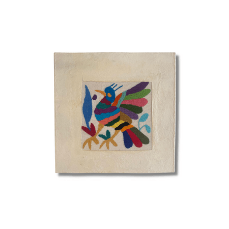 Otomí Amate Embroidered Assorted Art Textile Wall Decor Unframed - Mexico Decor La Vie Bien Otomí Amate Embroidered Assorted Art Textile Wall Decor Unframed - Mexico