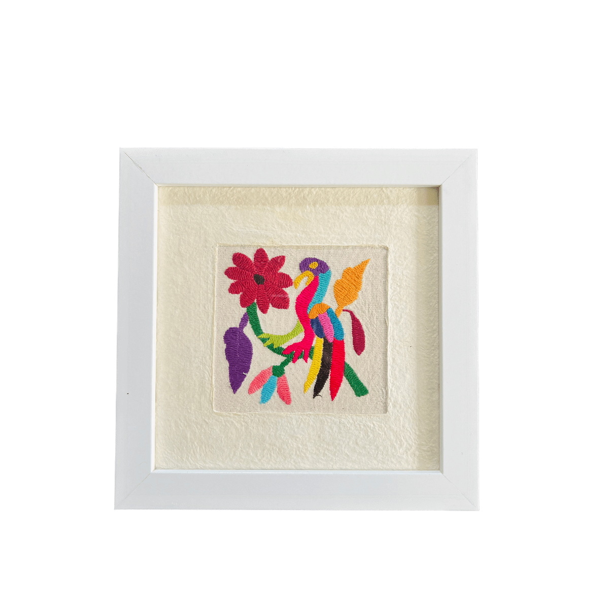 Otomí Amate Embroidered Assorted Art Textile Wall Decor Unframed - Mexico Decor La Vie Bien Otomí Amate Embroidered Assorted Art Textile Wall Decor Unframed - Mexico