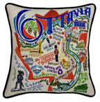 Ottawa Hand - Embroidered Pillow Pillows La Vie Bien Ottawa Hand - Embroidered Pillow