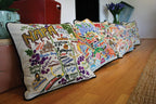 Ottawa Hand - Embroidered Pillow Pillows La Vie Bien Ottawa Hand - Embroidered Pillow