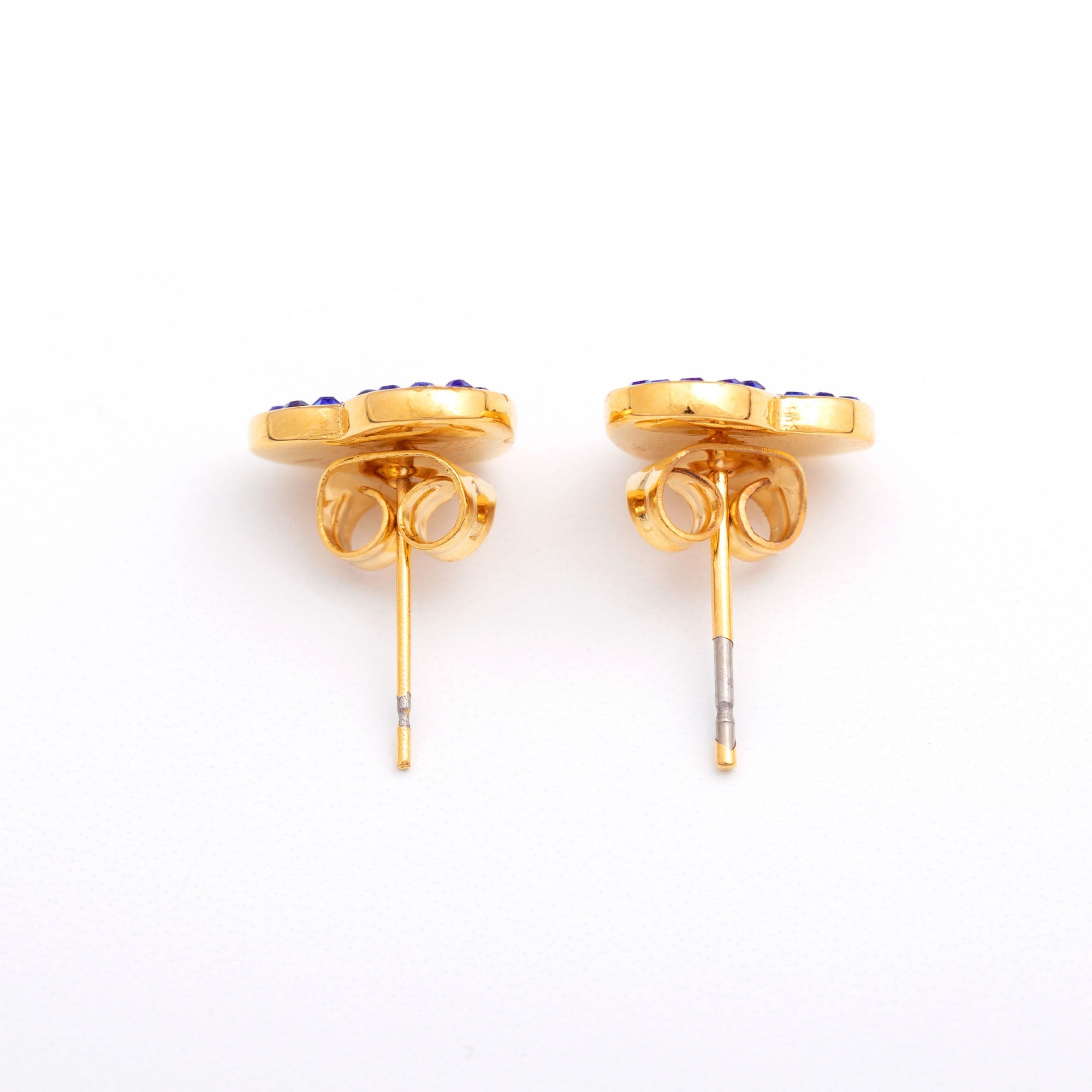 Our Hearts Are With Ukraine Gold Plated Earrings Earrings - Fine La Vie Bien Our Hearts Are With Ukraine Gold Plated Earrings