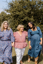 The Judy Top in Crimson Grove by Carla Kiley Collection