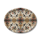 Birds and Bees Birchwood Decorative Tray - Oval