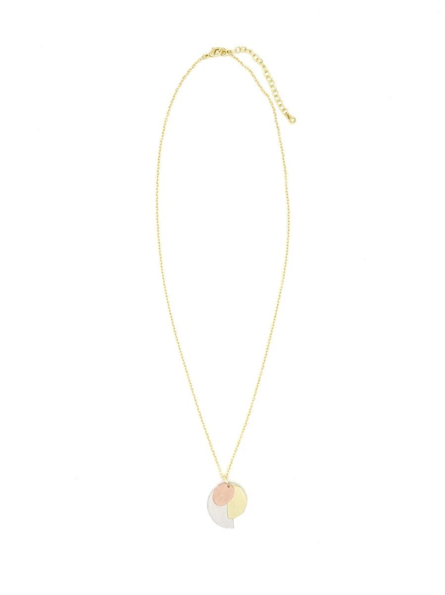 Overlay Pendant Necklace